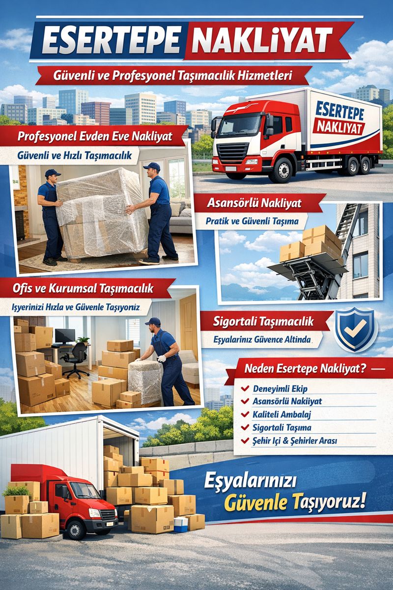 Esertepe Evden Eve Nakliyat